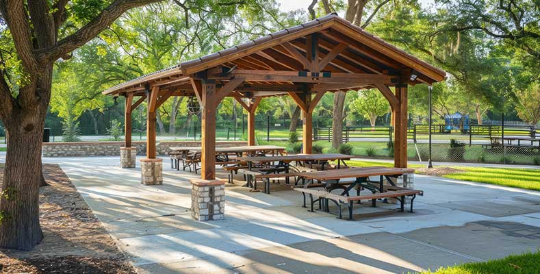 Everything you need to know about the installation of site furnishings, outdoor seating, planters, gym equipment, trash receptacles, park furnishings in NJ